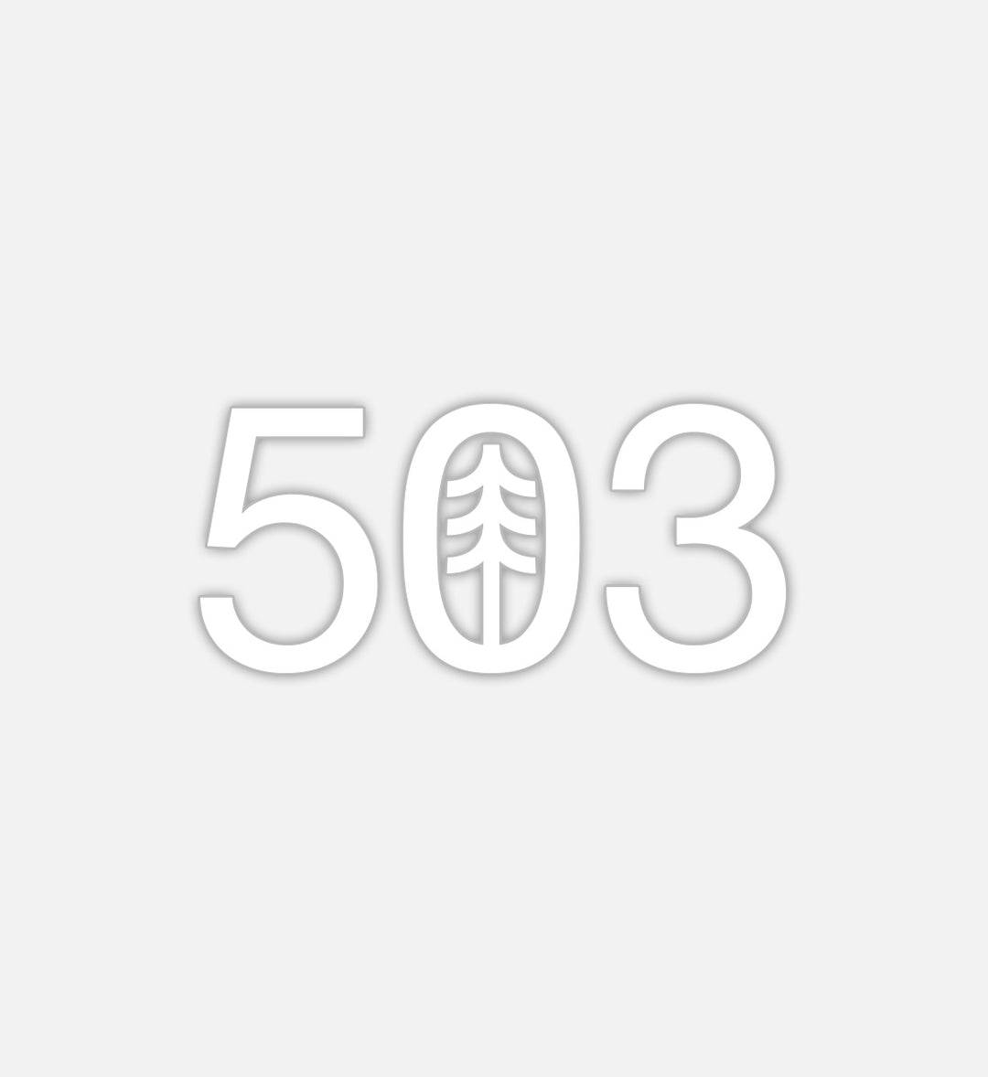 503 Vinyl Decal
