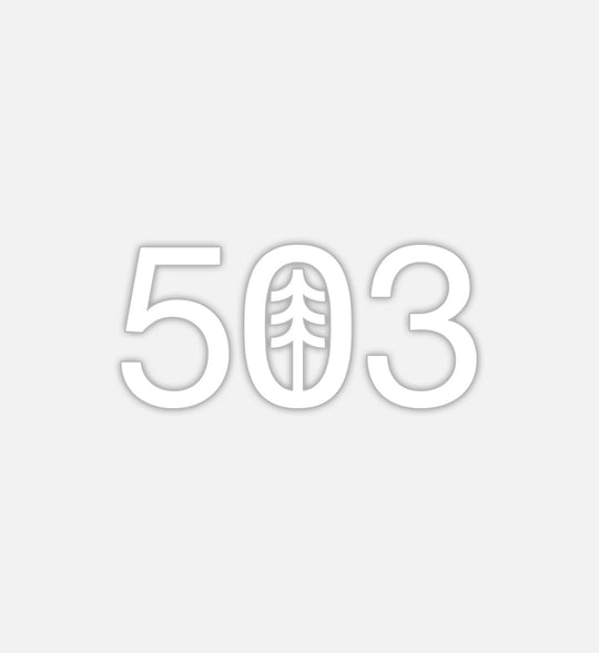 503 Vinyl Decal