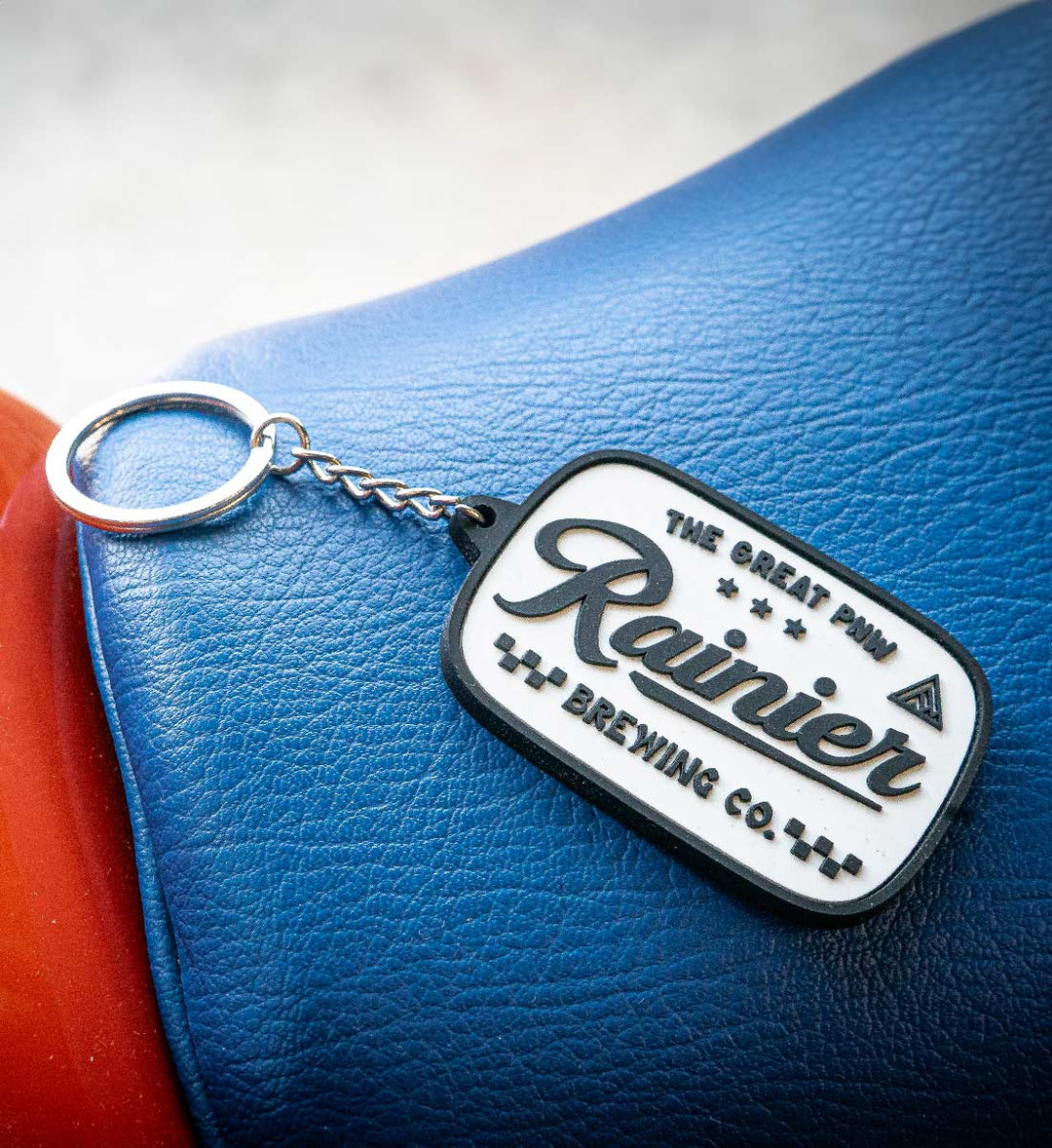 Holeshot PVC Keychain