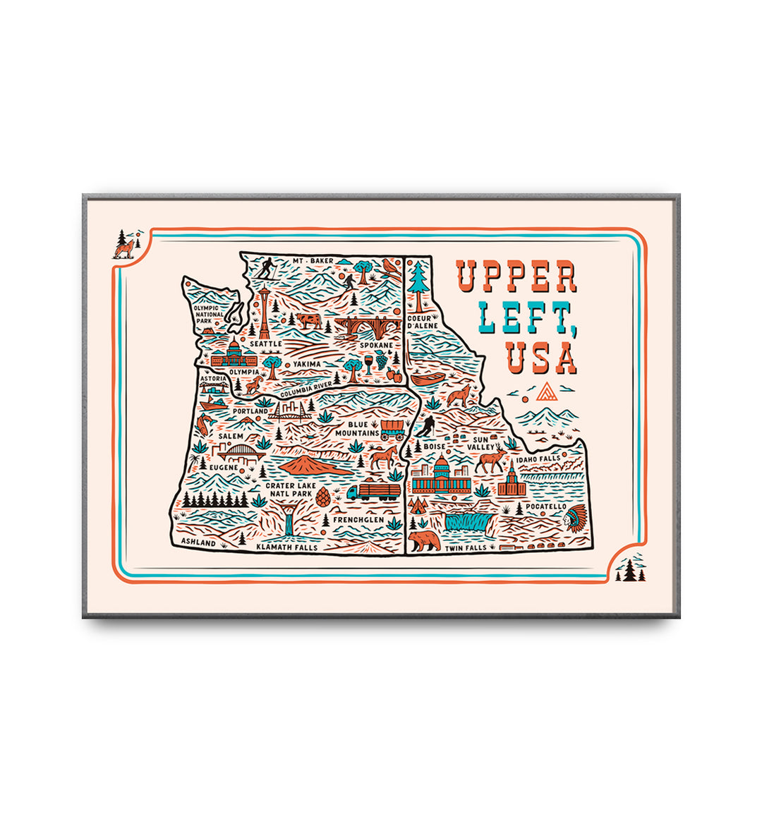 Upper Left Map