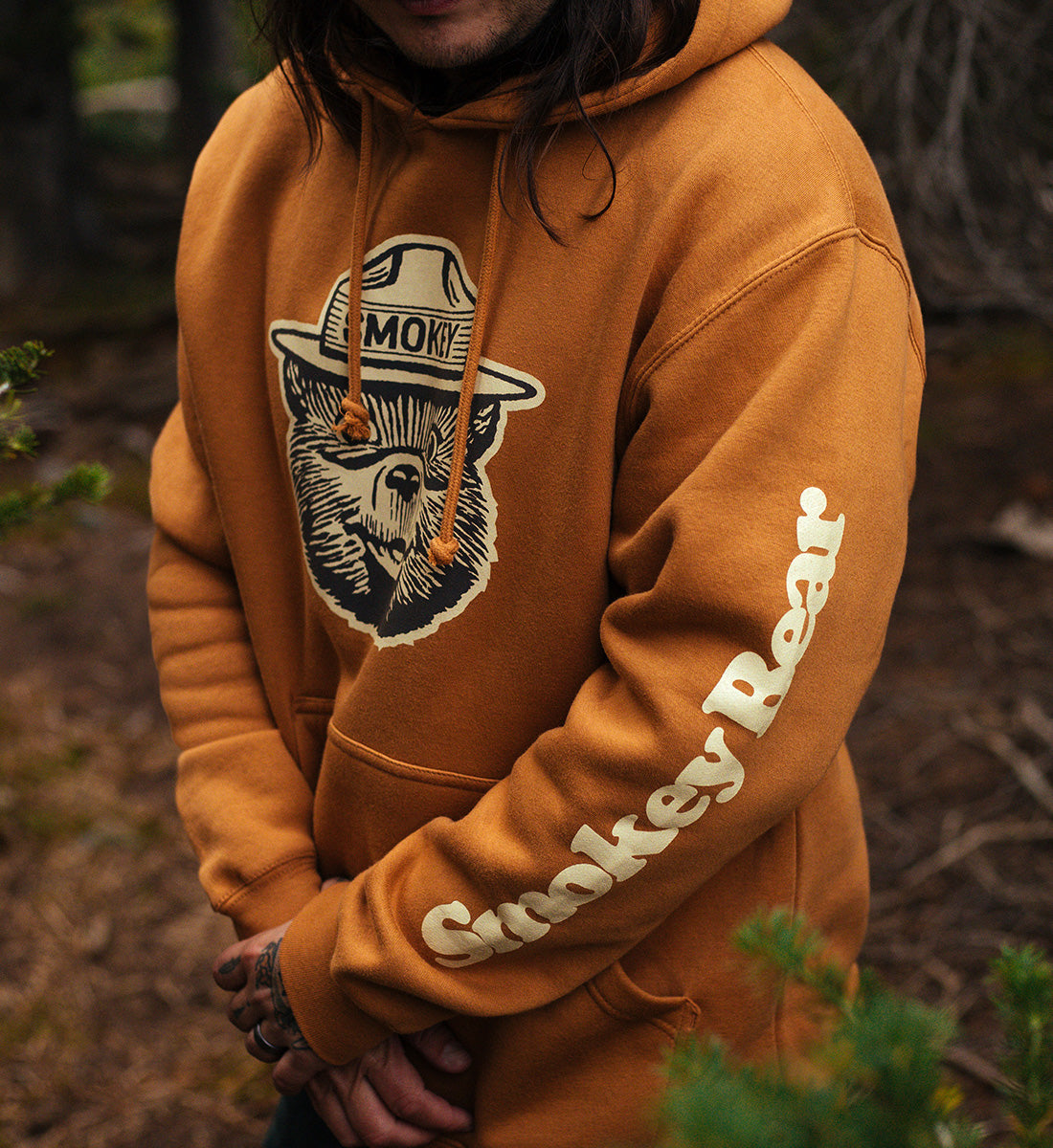 Smokey bear hoodie sales