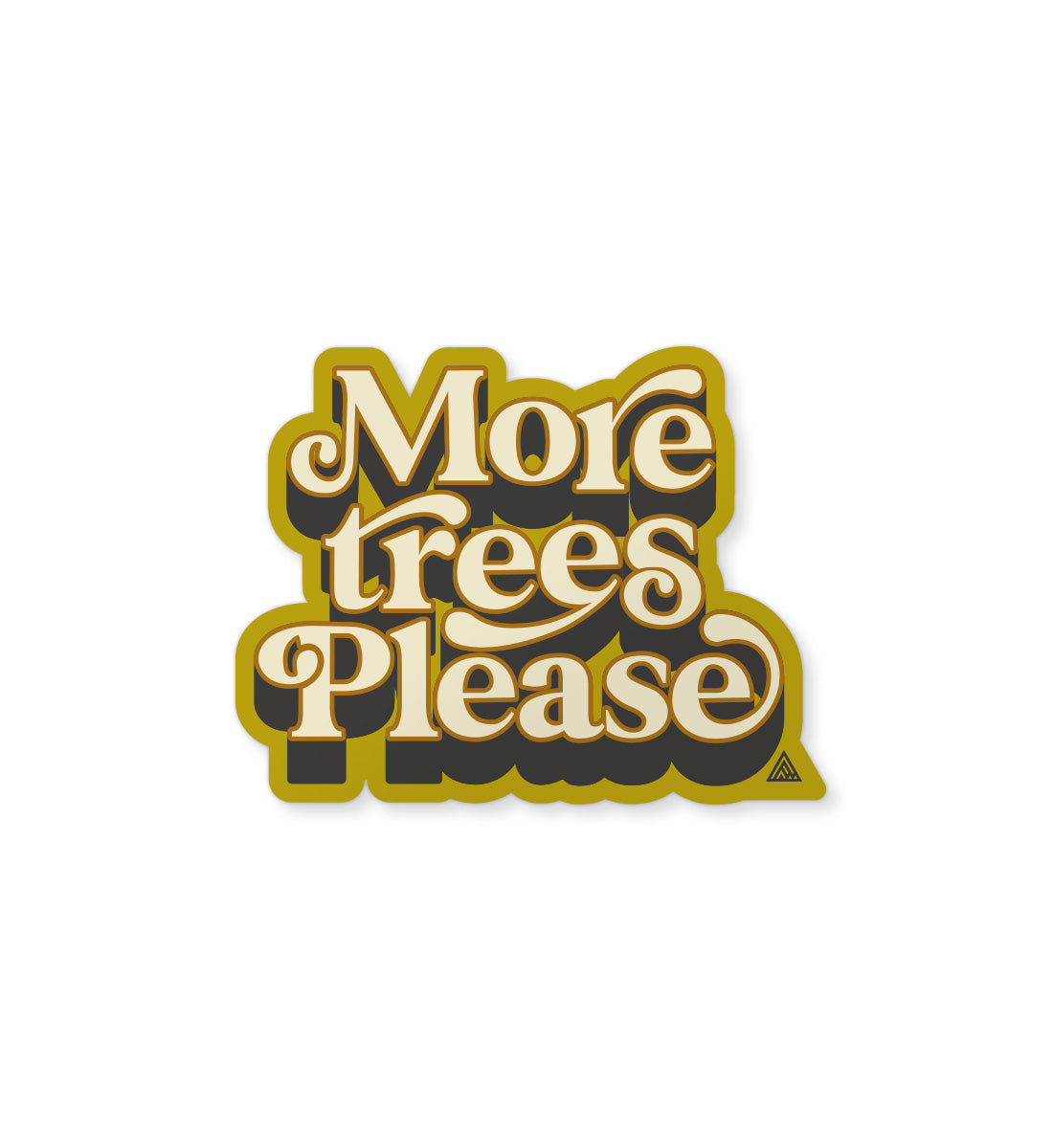 More Trees Sticker