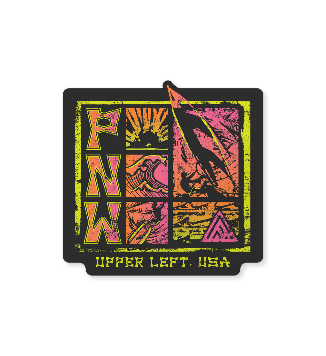 Longboard Sticker – The Great PNW