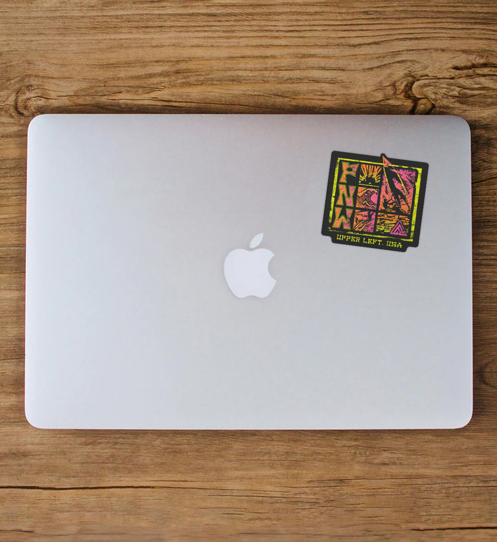 Longboard Sticker