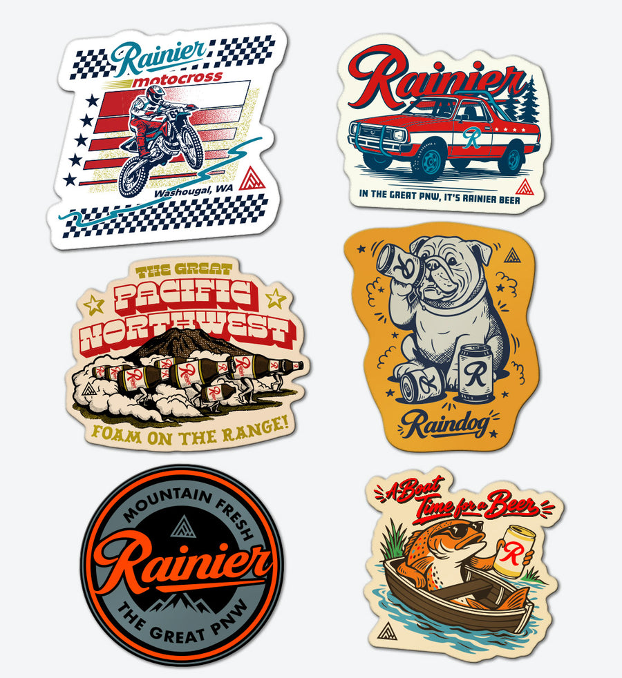 Rainier Sticker Pack