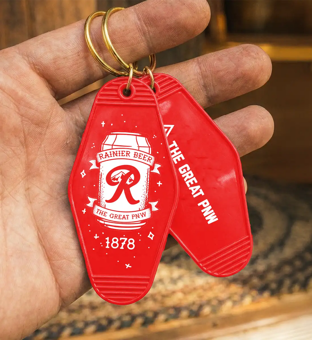 Rainier Lodge Keychain