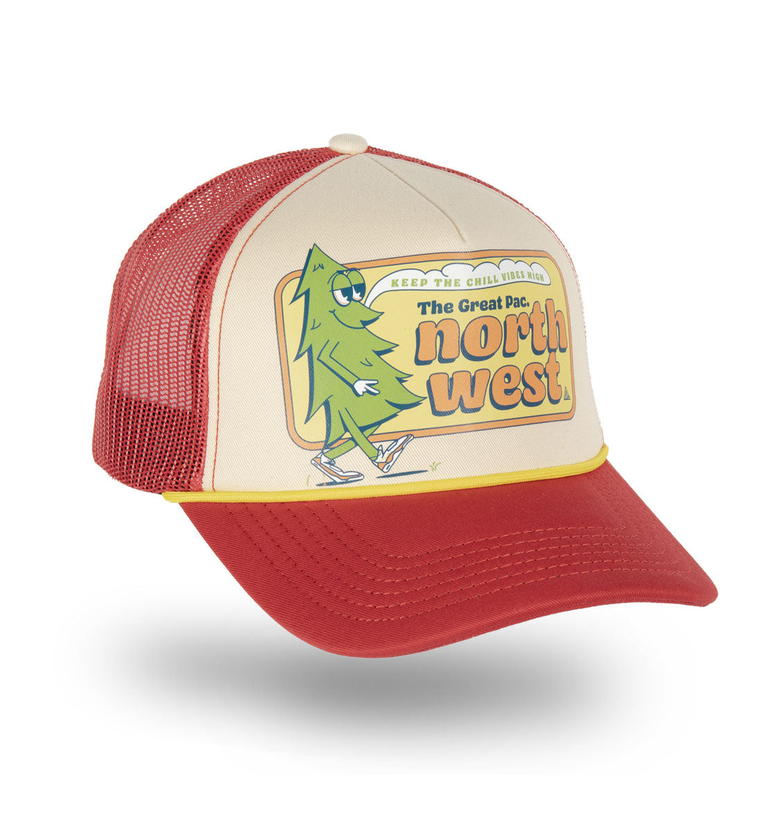 Tree Vibes Foam Trucker - The Great PNW