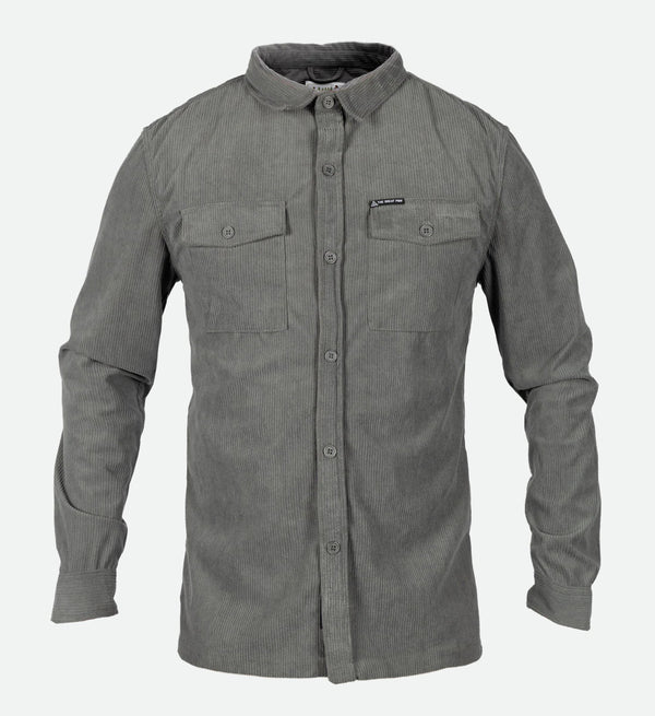 Timbercord Button-Up - Gray