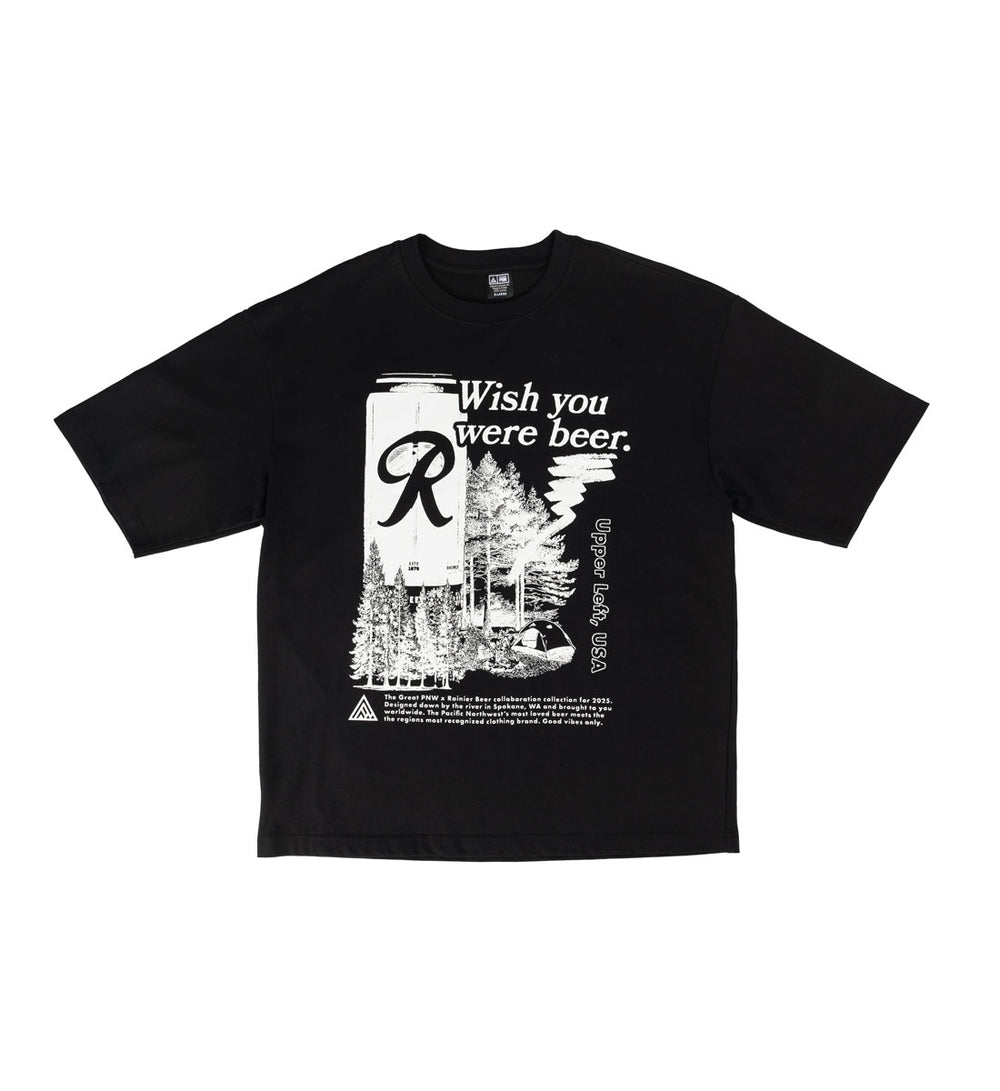 Camp Beer Oversized Tee