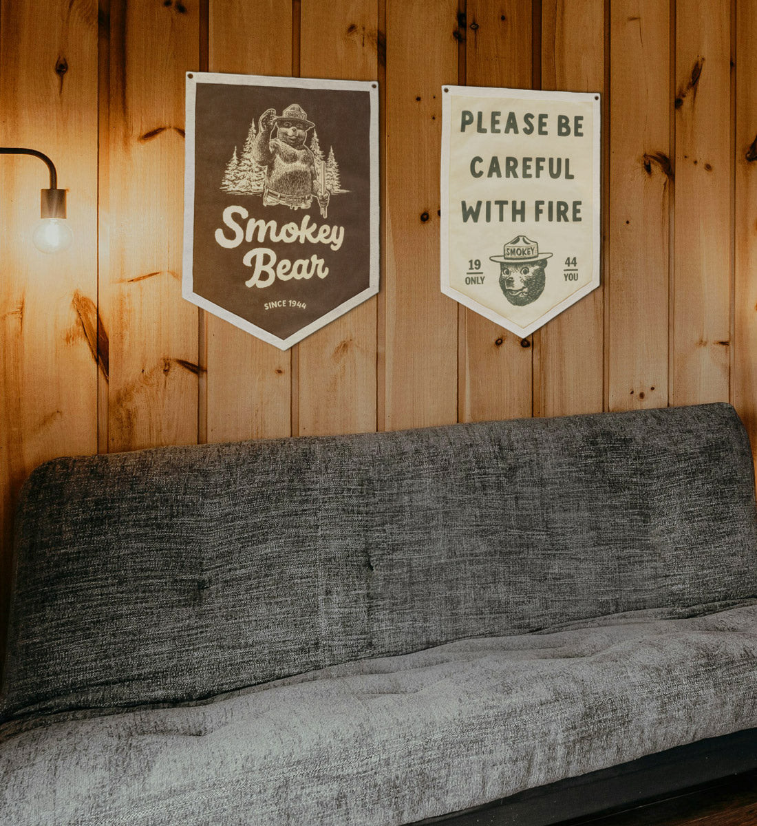 Smokey Camp Flag – The Great PNW