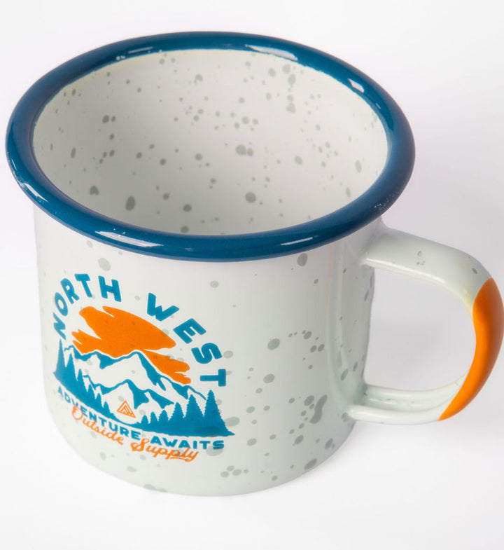 Roosevelt Enamel Mug