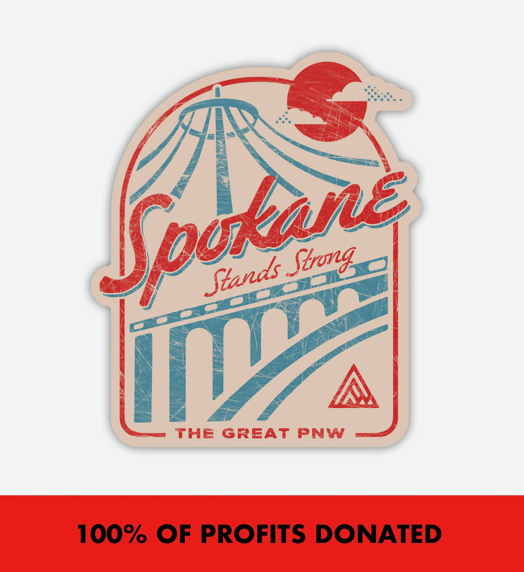 Spokane Strong Sticker