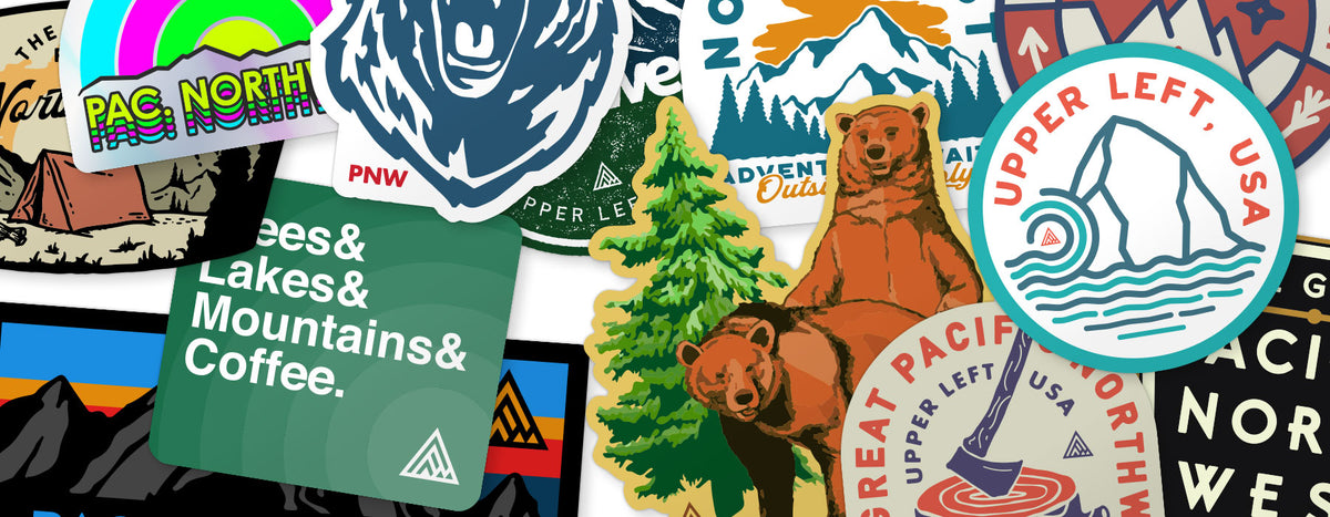 Large Pnw Rv Sticker Stickers & Decals – The Great PNW