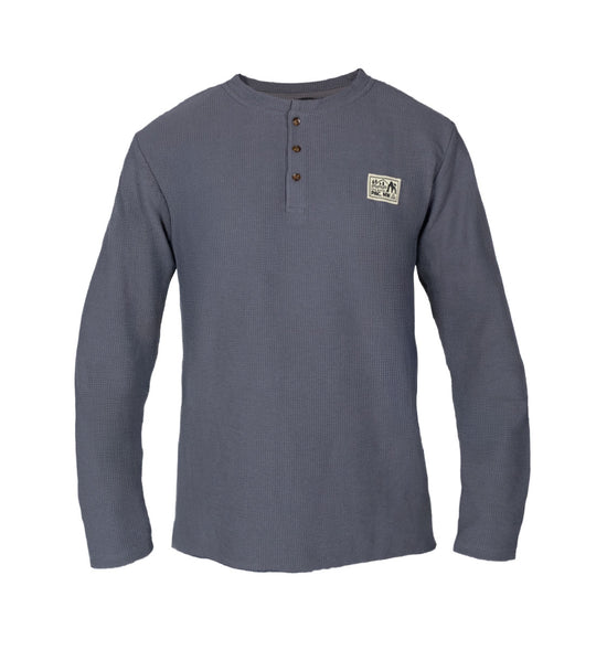 Cannon Henley Waffle Knit