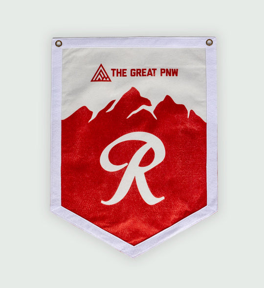Mountain Fresh Camp Flag - The Great PNW