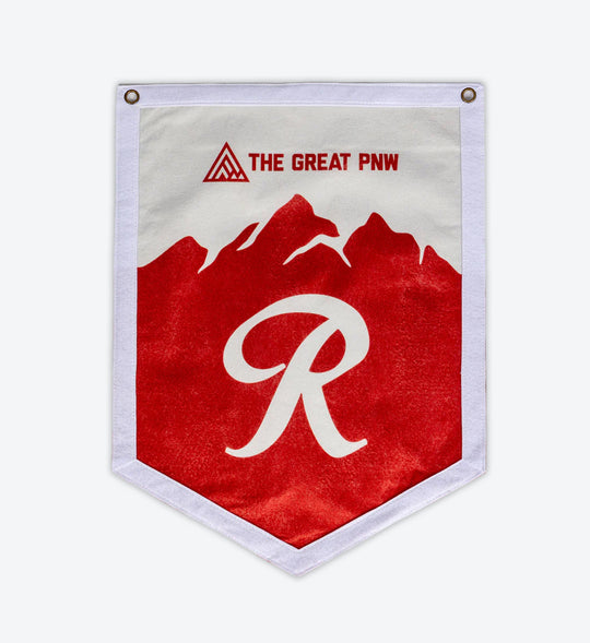 Mountain Fresh Camp Flag - The Great PNW
