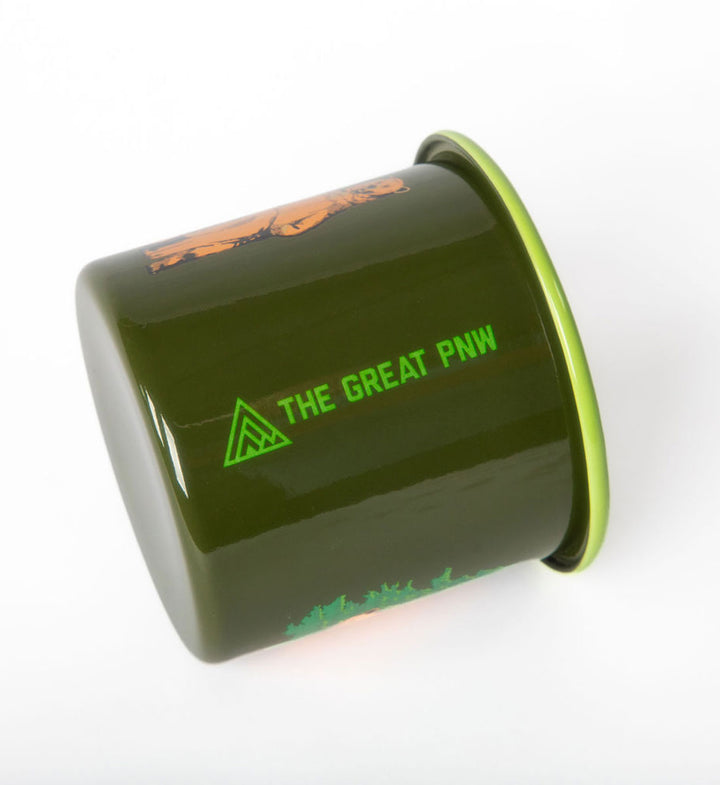 Woodsy Enamel Mug