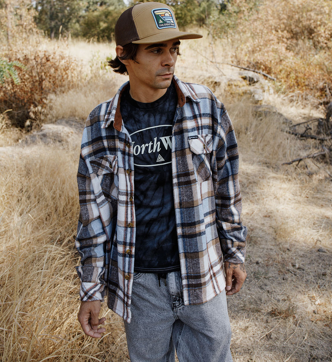 Workman Flannel- Blue