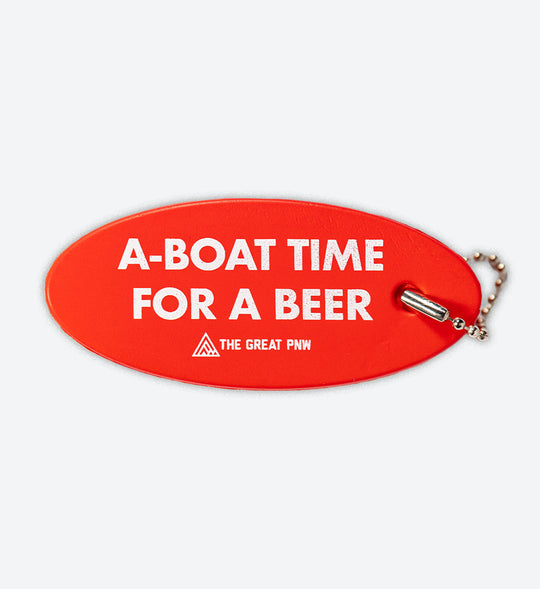 Rainier A-Boat Time Floatie Keychain