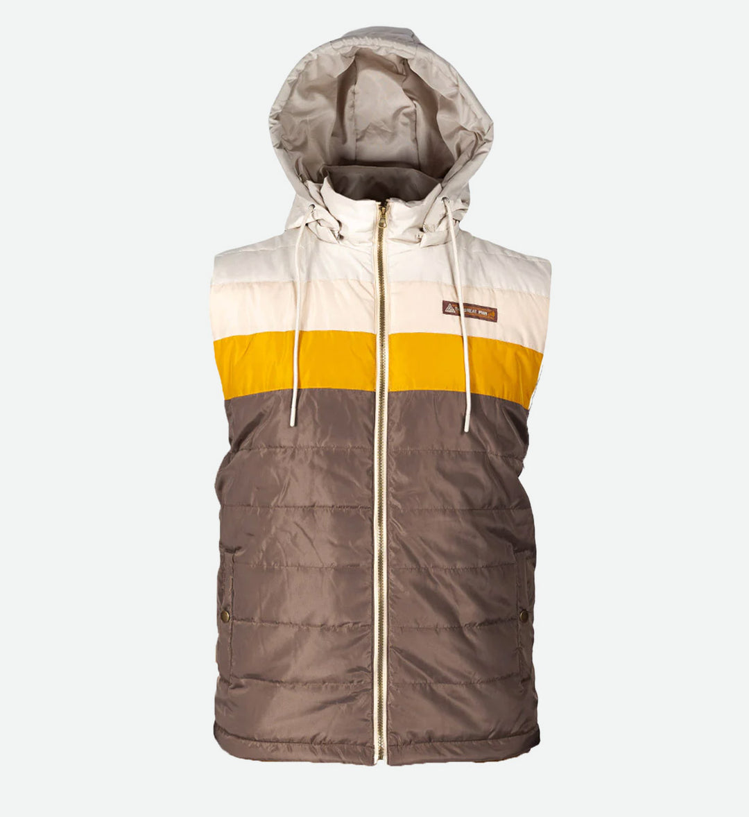 Mouwloos gewatteerd vest met capuchon - Blauw | JOTT | Bodywarmers Mouwloos gewatteerd vest met capuchon - Blauw | JOTT | Bodywarmers