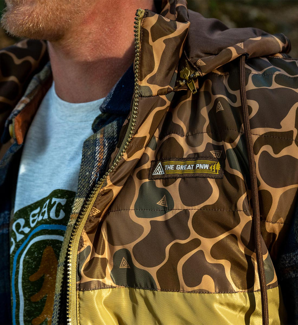 Pioneer Puffy Vest - The Great PNW