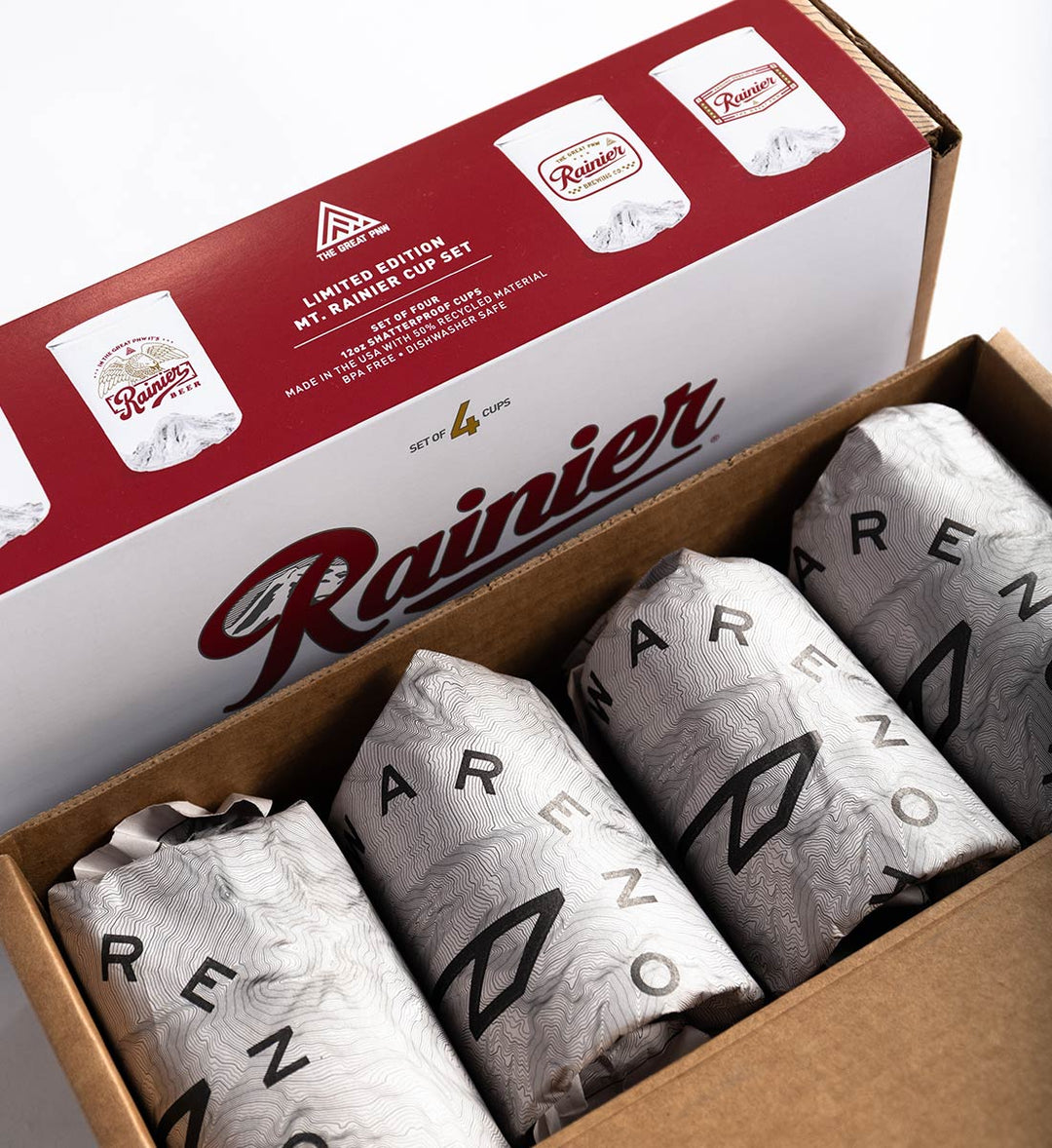 Rainier Greatest Hits Cup Set