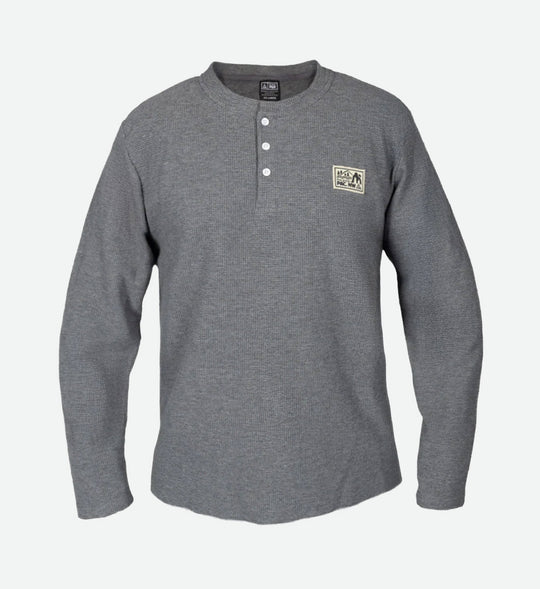 Cannon Henley Waffle Knit