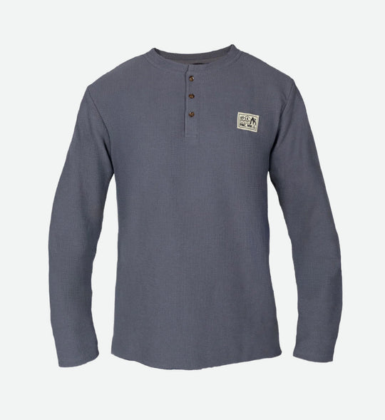 Cannon Henley Waffle Knit