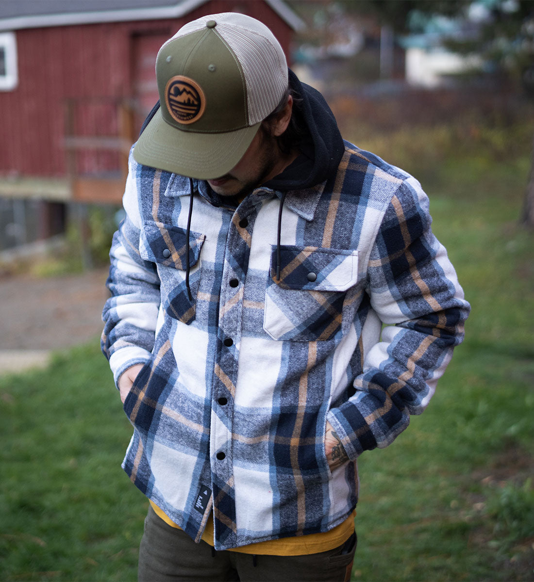 ジャケット・アウター 22fwsupreme Heavy Flannel Shirt Journeyman Flannel Jacket – The Great PNW
