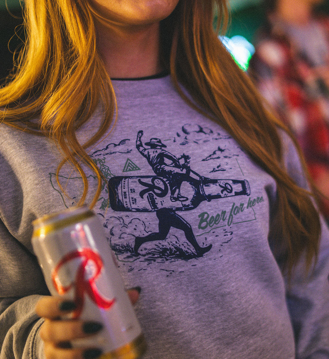Rainier Beer Newport Crewneck Sweatshirt | The Great PNW