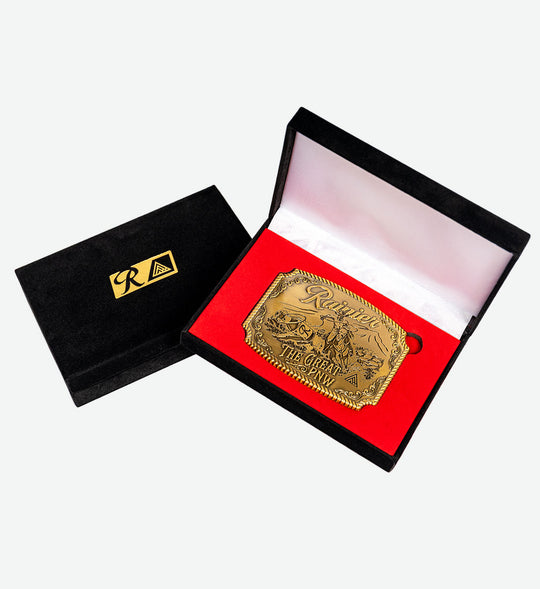 Rainier True Grit Belt Buckle - The Great PNW