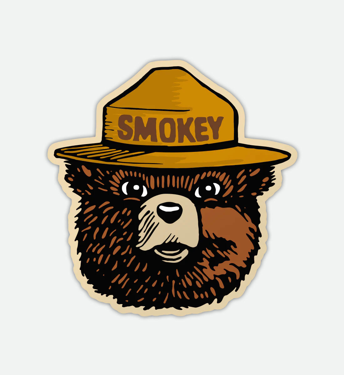 Smokey Icon Sticker – The Great PNW