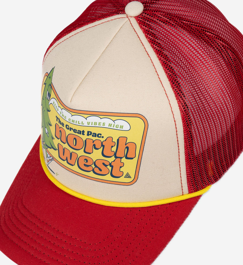 Tree Vibes Foam Trucker
