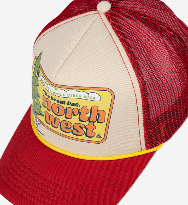 Tree Vibes Foam Trucker - The Great PNW
