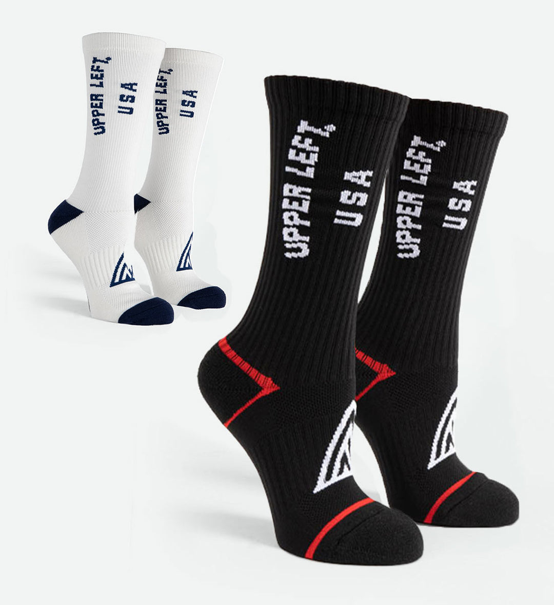 Upper Left, USA Sock - 2 PACK - The Great PNW