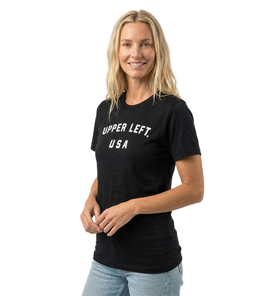 Upper Left, USA Tee
