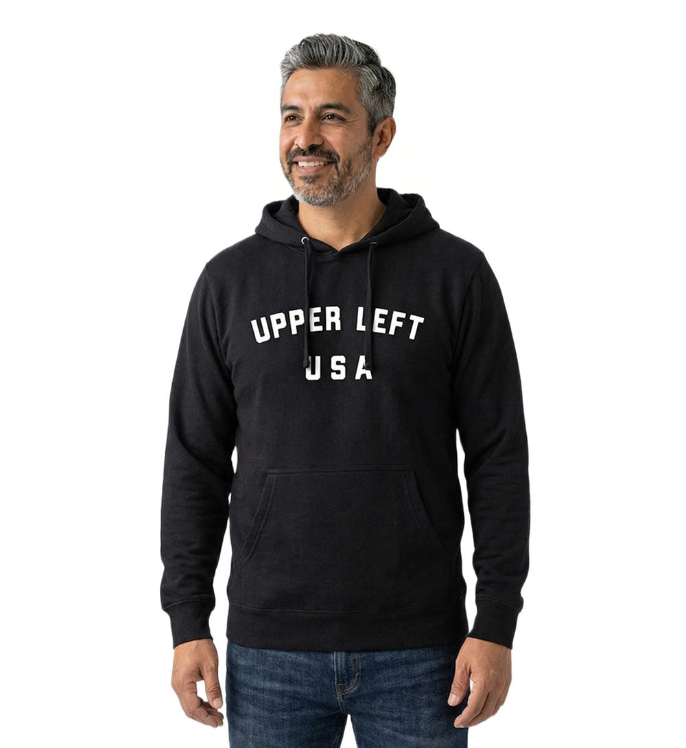 Upper Left, USA Hoodie