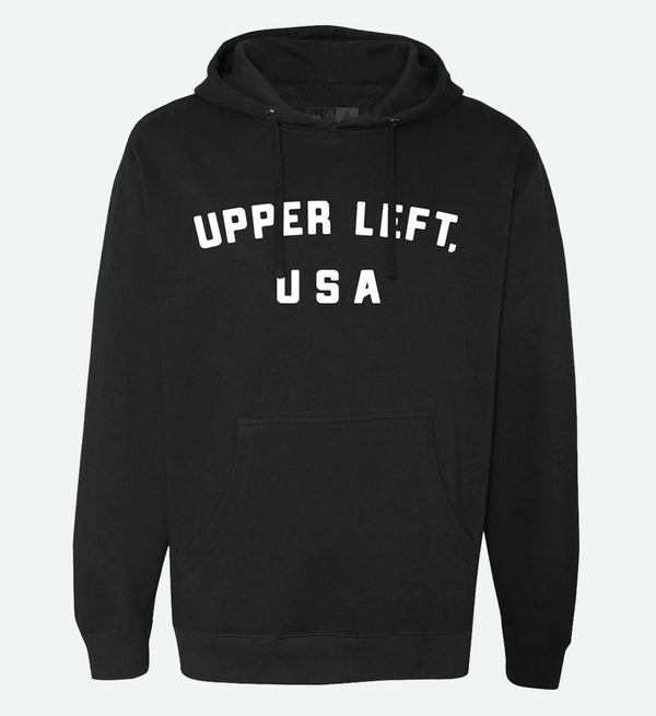 Upper Left, USA Hoodie