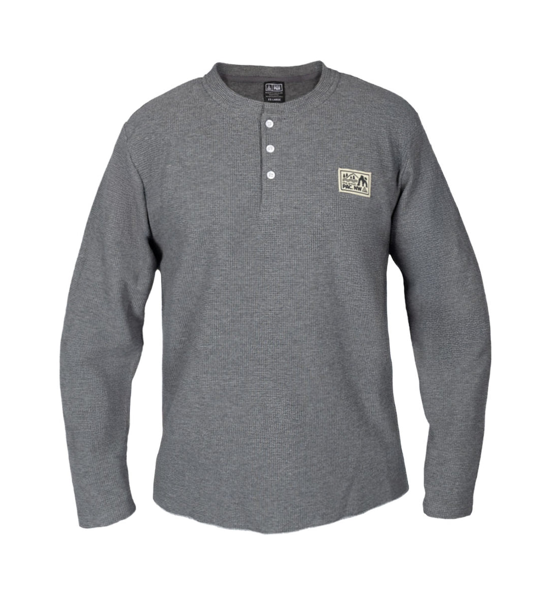 Cannon Henley Waffle Knit