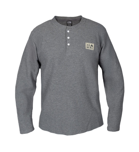 Cannon Henley Waffle Knit