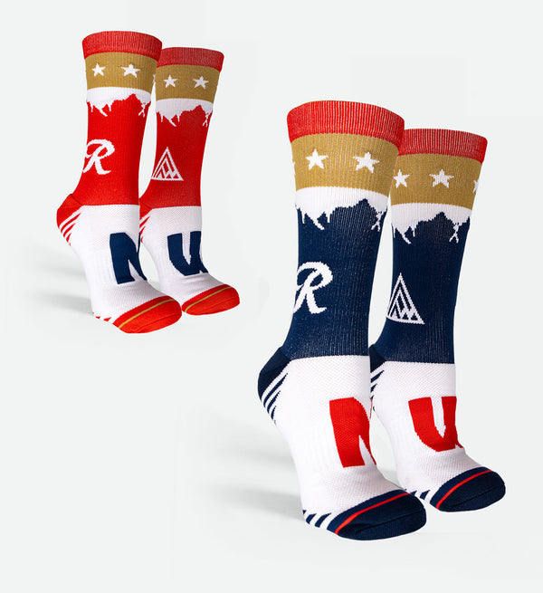 Mountain Fresh Socks - 2 Pack