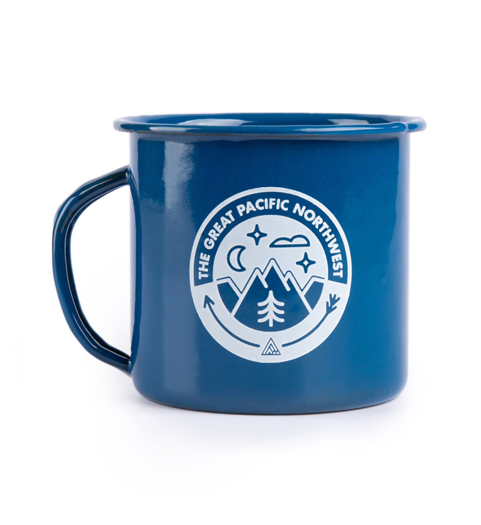 Enamel Camping Mug - The New Jersey School of Conservation