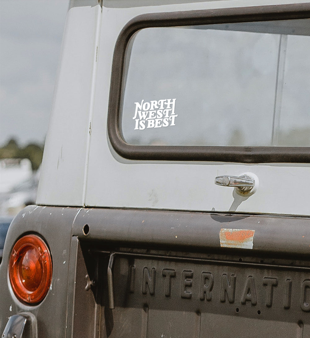 North West is Best Vinyl Decal - The Great PNW