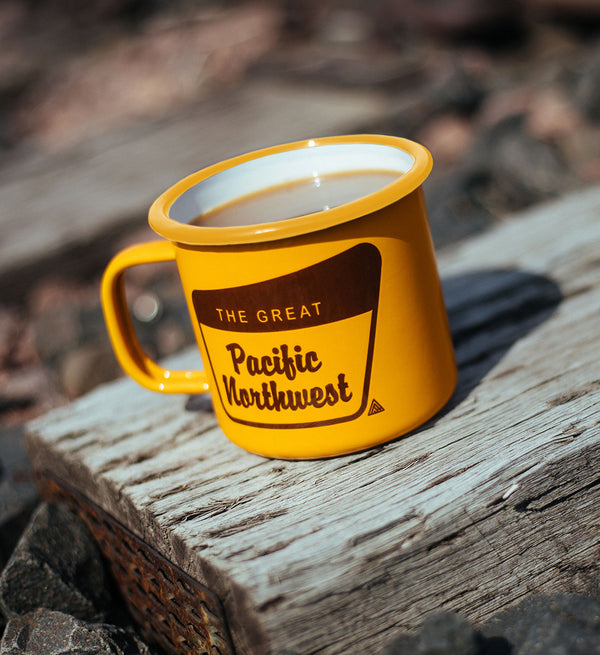 Evergreen Enamel Mug - The Great PNW