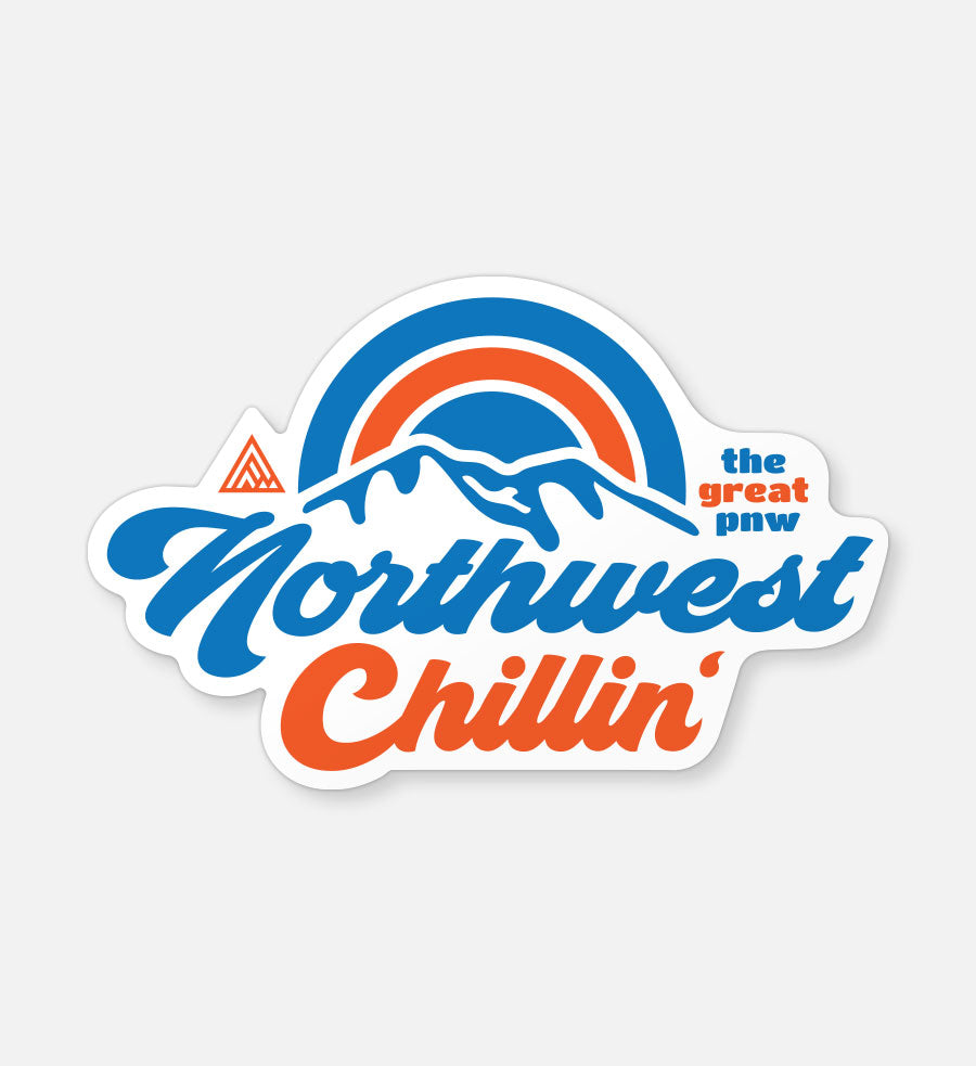 Northwest Chillin' Sticker